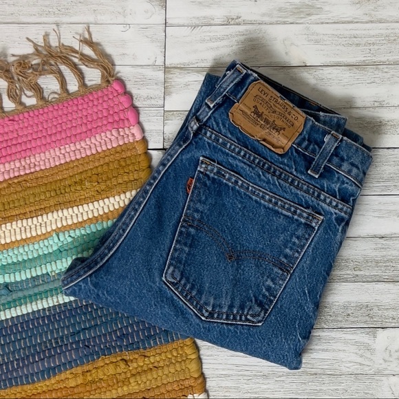 Vintage 70’s Levi’s Orange Tab 509-0217 Straight Leg Jeans - Picture 10 of 16